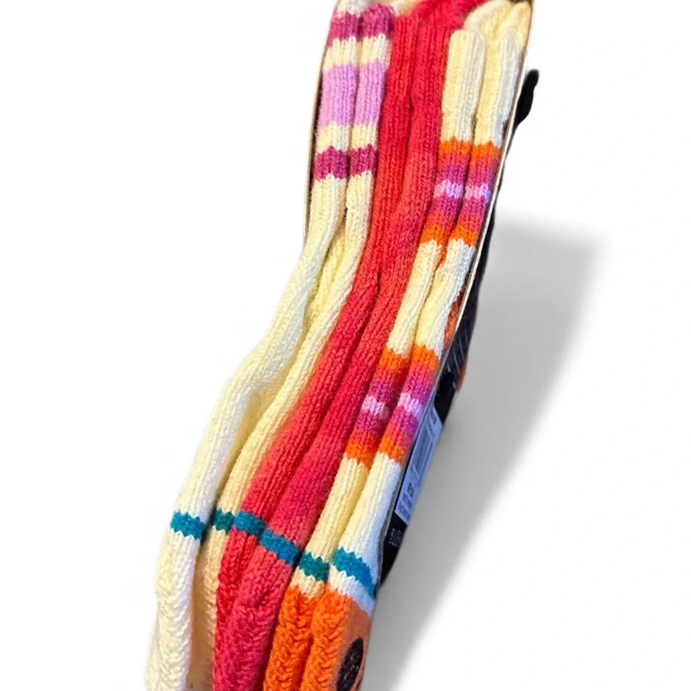 Stance Baby and Toddler Crew Socks - Dye Namic - Pink 6-12 M